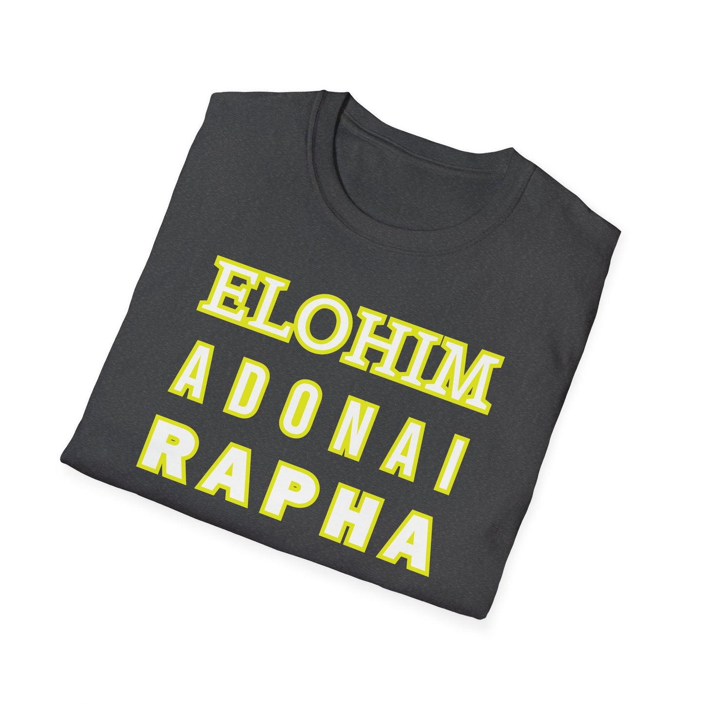 Inspirational Faith T-Shirt - Elohim Adonai Rapha Design