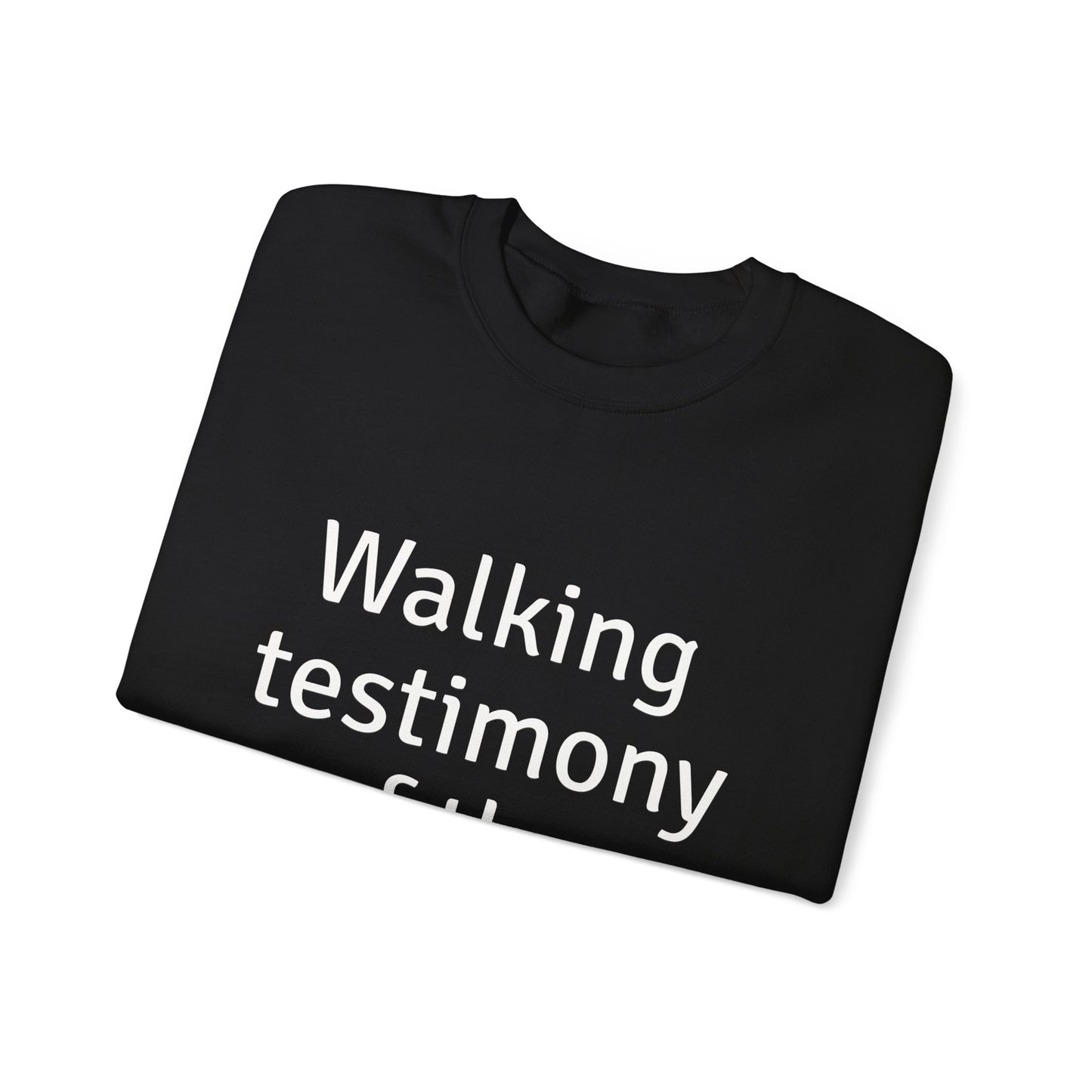 Walking Testimony of the Holy God