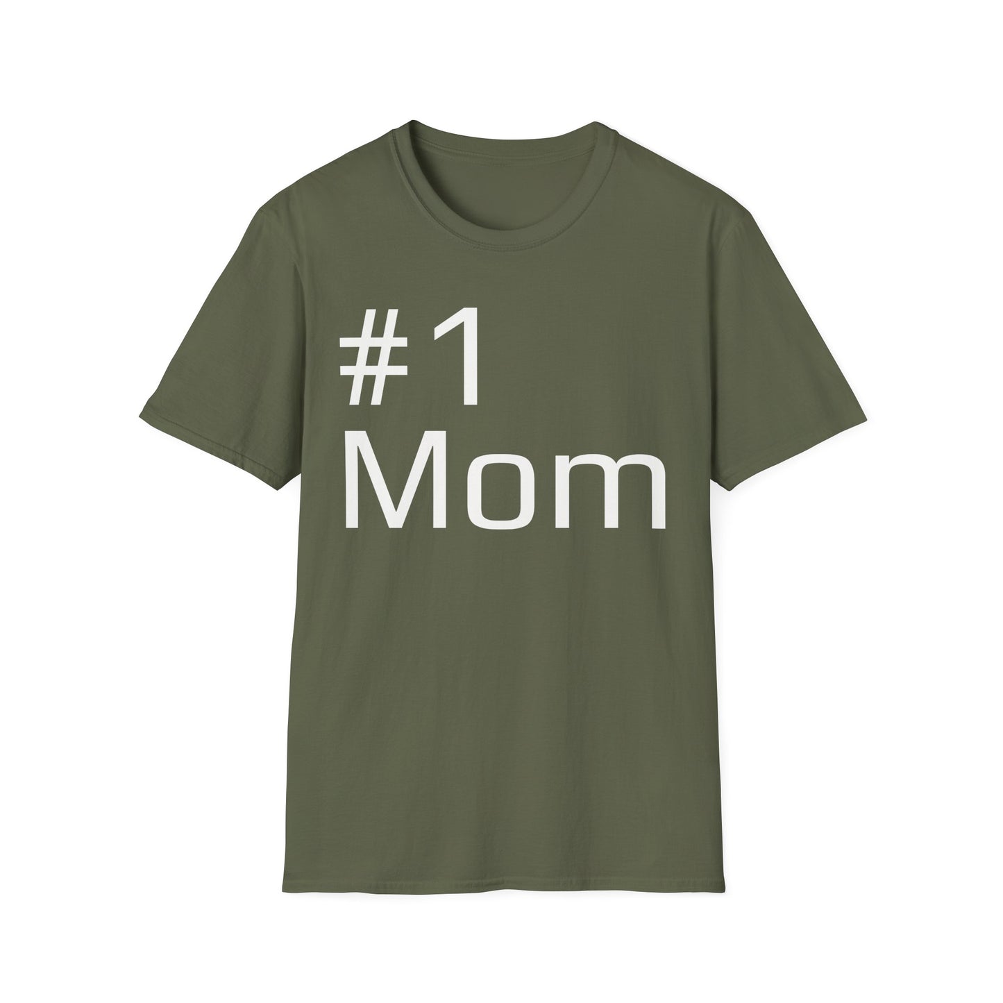 #1 Mom Unisex Softstyle T-Shirt