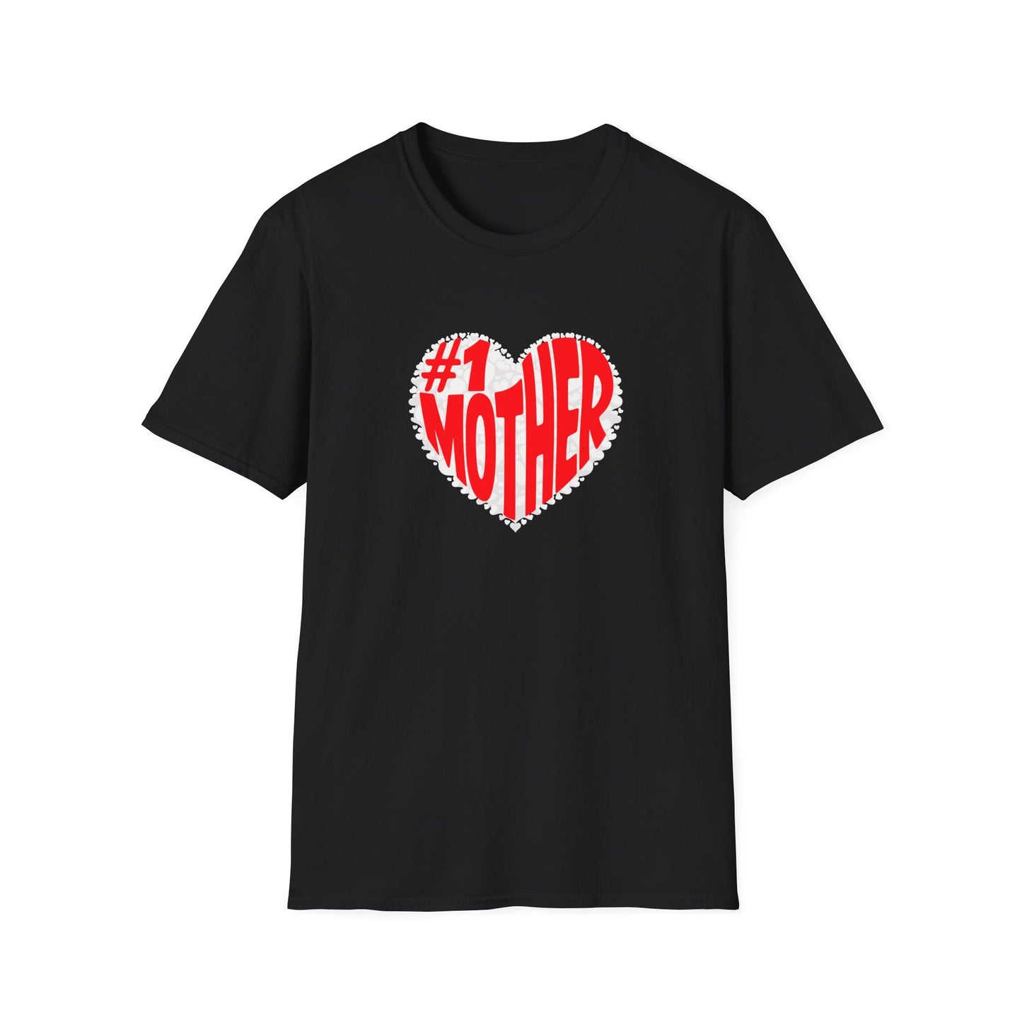#1 Mother Unisex Softstyle T-Shirt - Perfect Gift for Moms