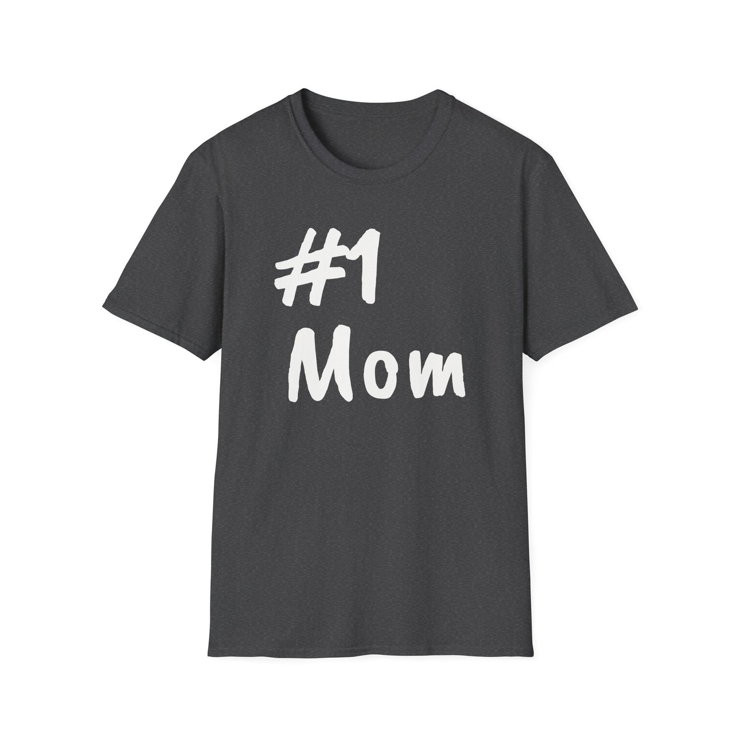 #1 Mom Unisex Softstyle 'Especially for Mom' Cozy T-shirt