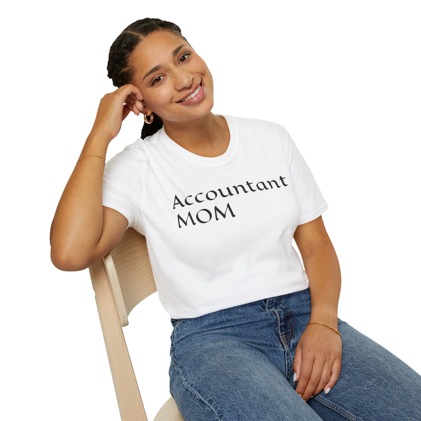 Accountant Mom Unisex Softstyle T-Shirt - Perfect Gift for Moms
