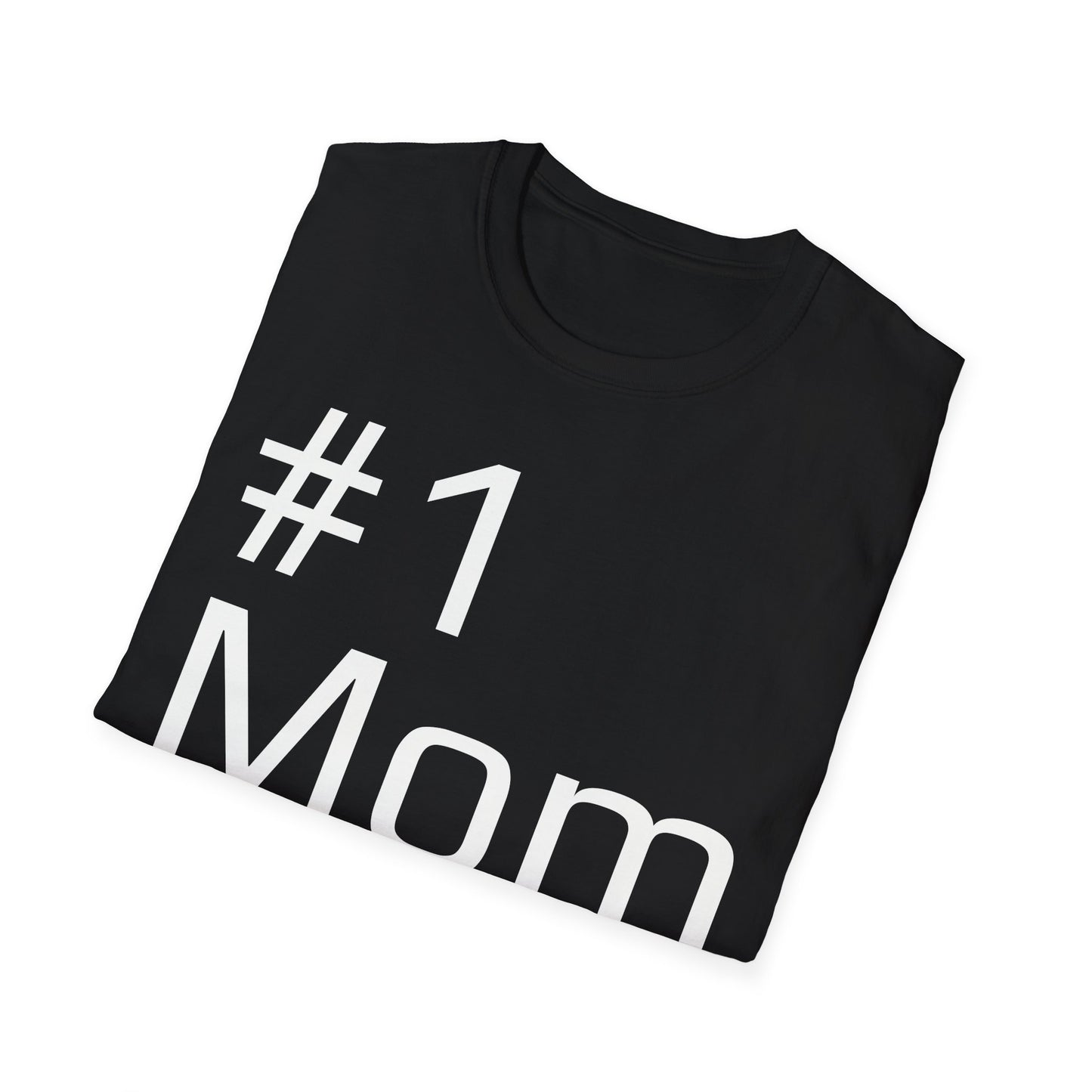 #1 Mom Unisex Softstyle T-Shirt