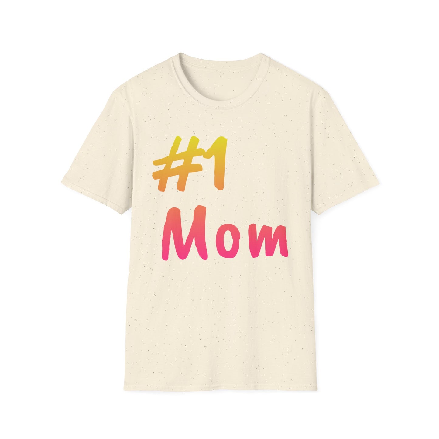 #1 Mom Unisex Softstyle T-Shirt