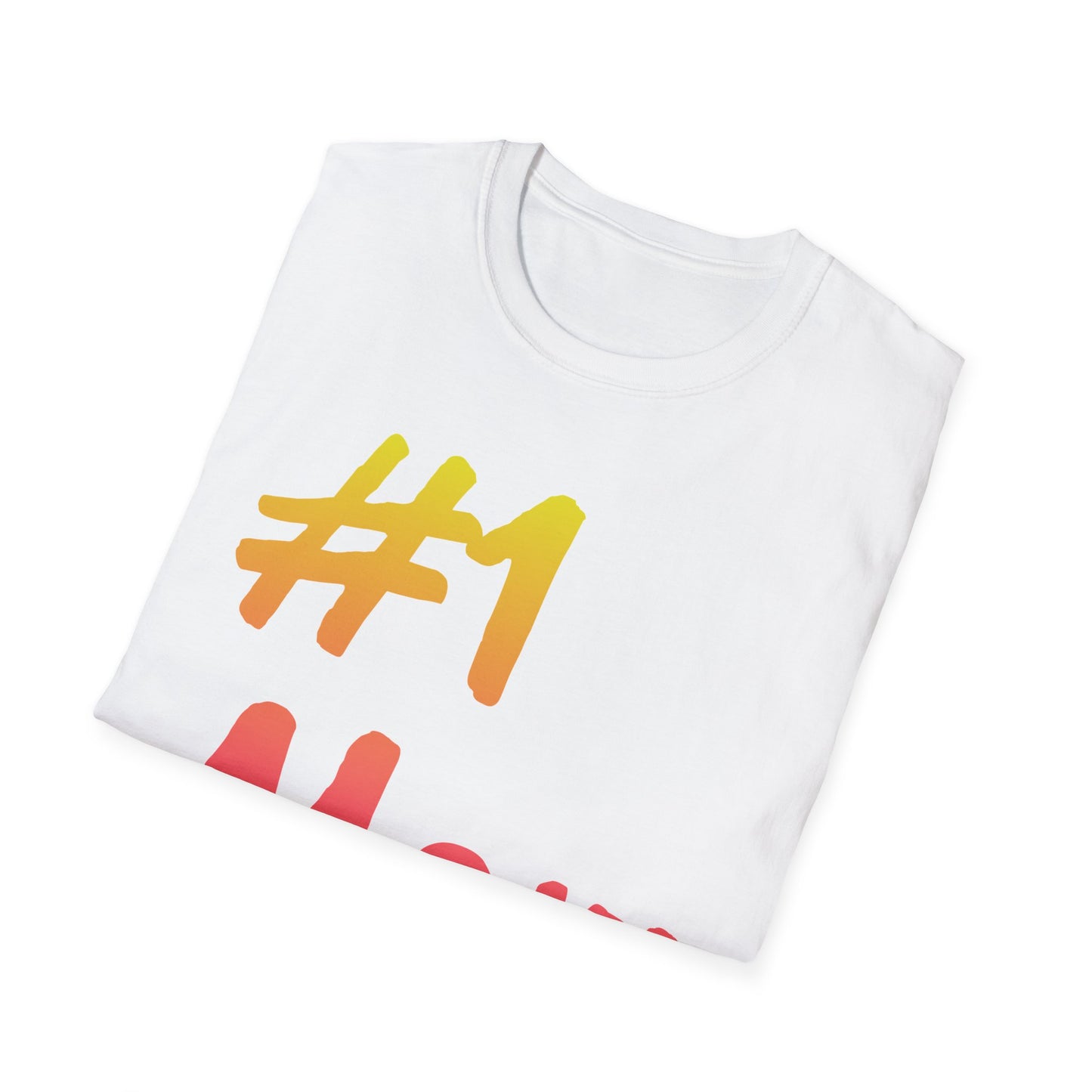#1 Mom Unisex Softstyle T-Shirt