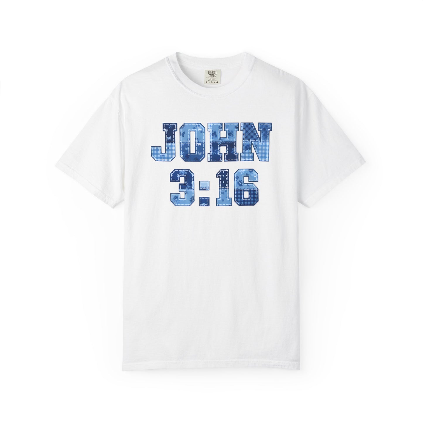 John 3:16 Christian T-Shirt — For God So Loved the World Faith Verse Graphic Tee