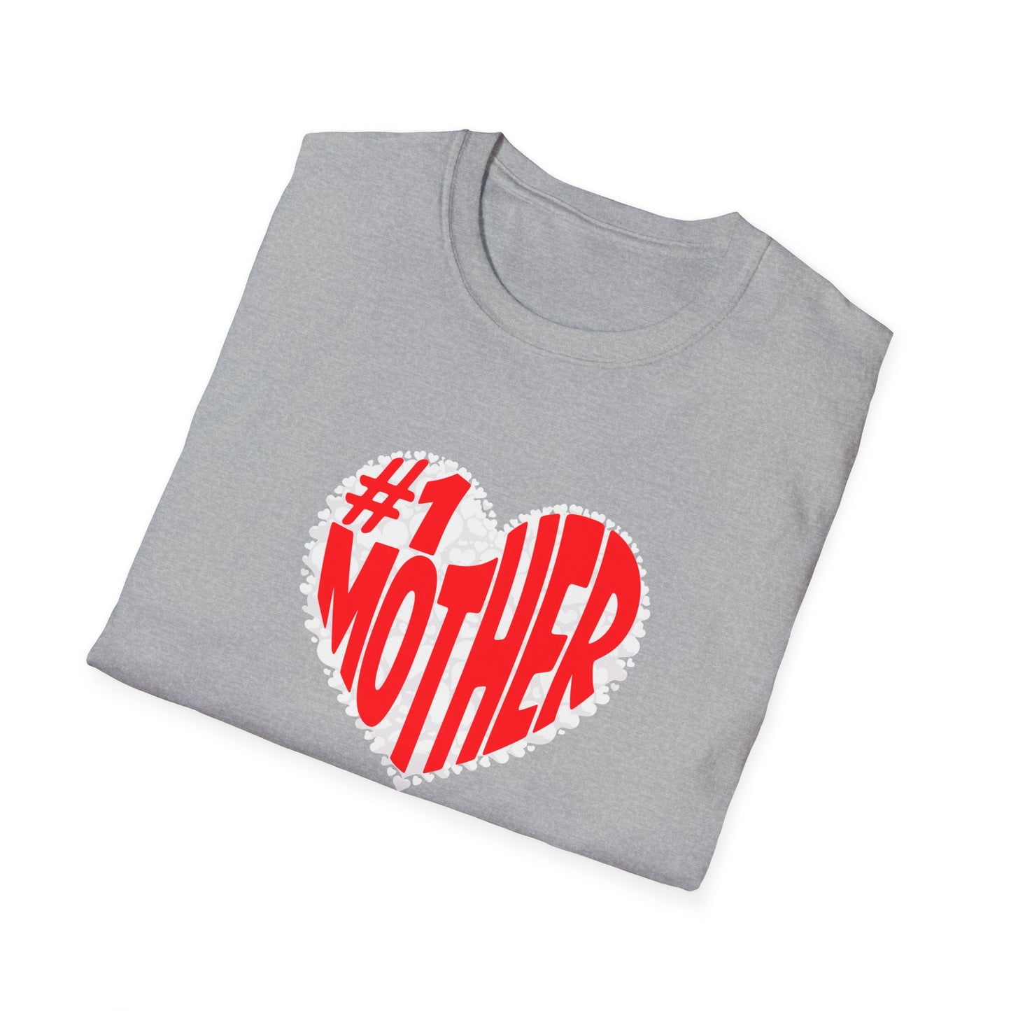 #1 Mother Unisex Softstyle T-Shirt - Perfect Gift for Moms