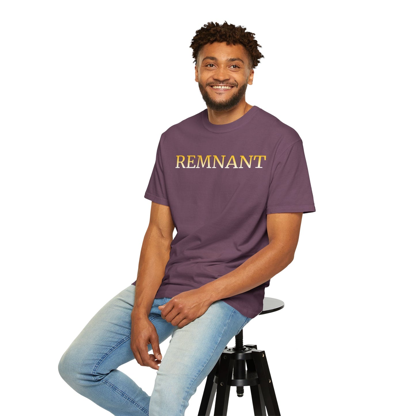 Remnant T-Shirt — Minimalist Faith Graphic Tee