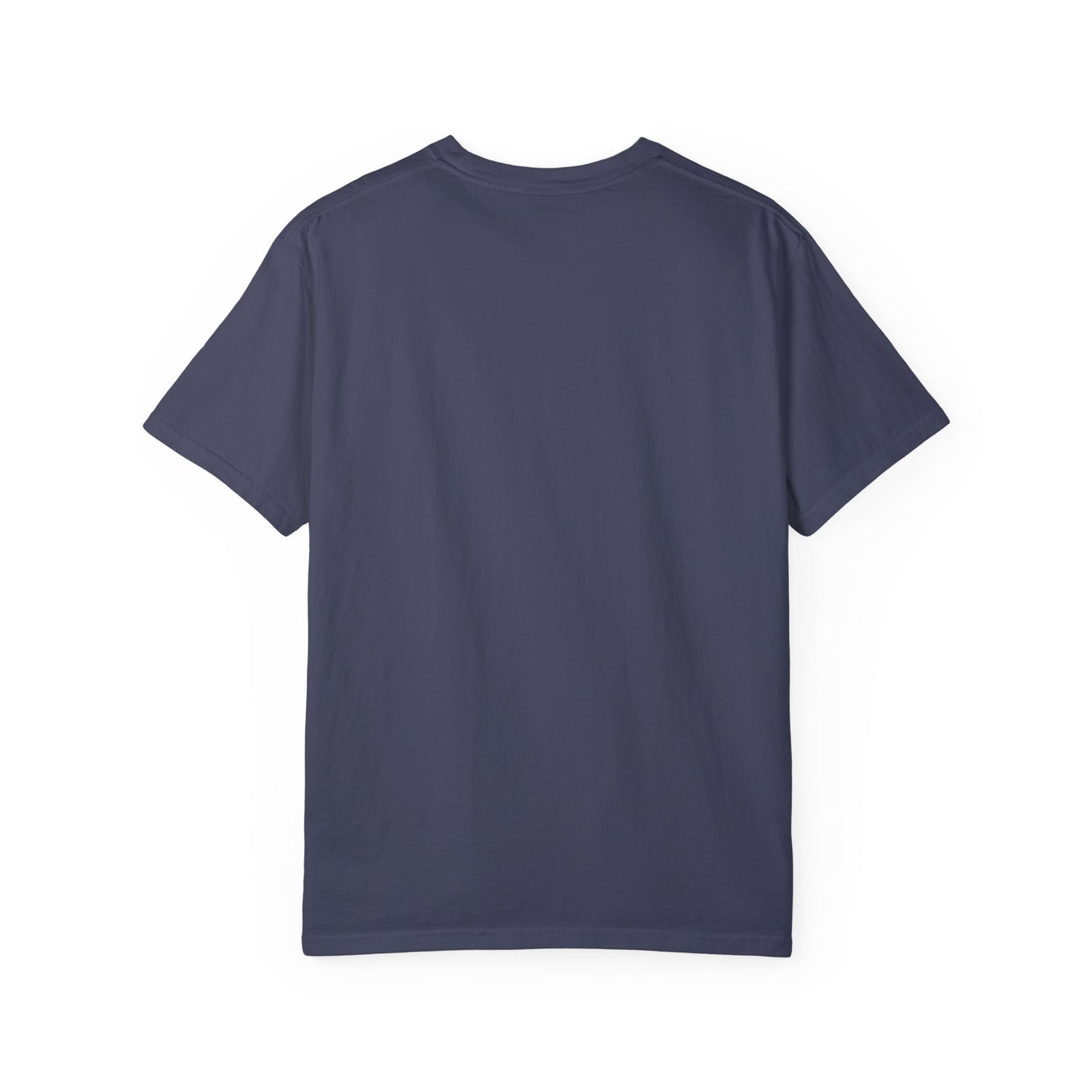 Faith-Inspired Unisex Garment-Dyed T-Shirt - 'The God of Abraham, Isaac, Jacob is with me!'