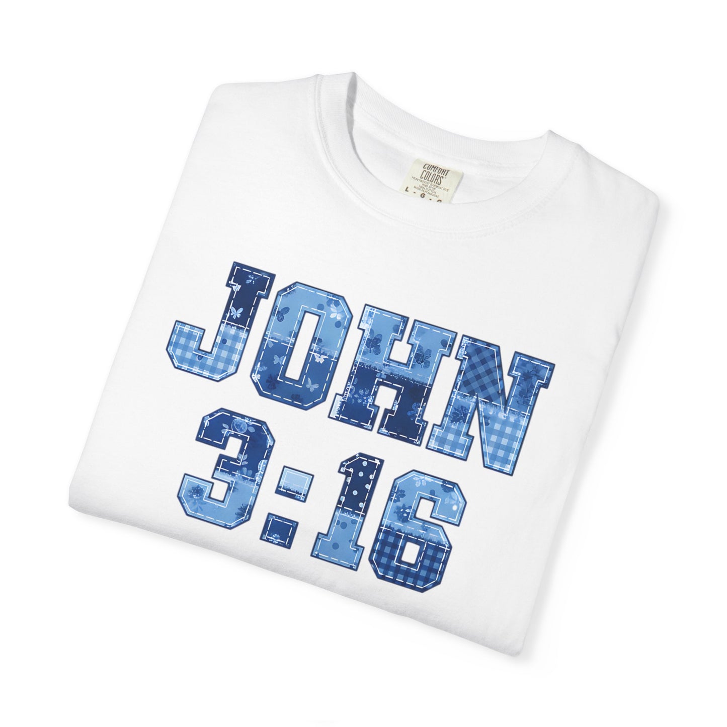 John 3:16 Christian T-Shirt — For God So Loved the World Faith Verse Graphic Tee