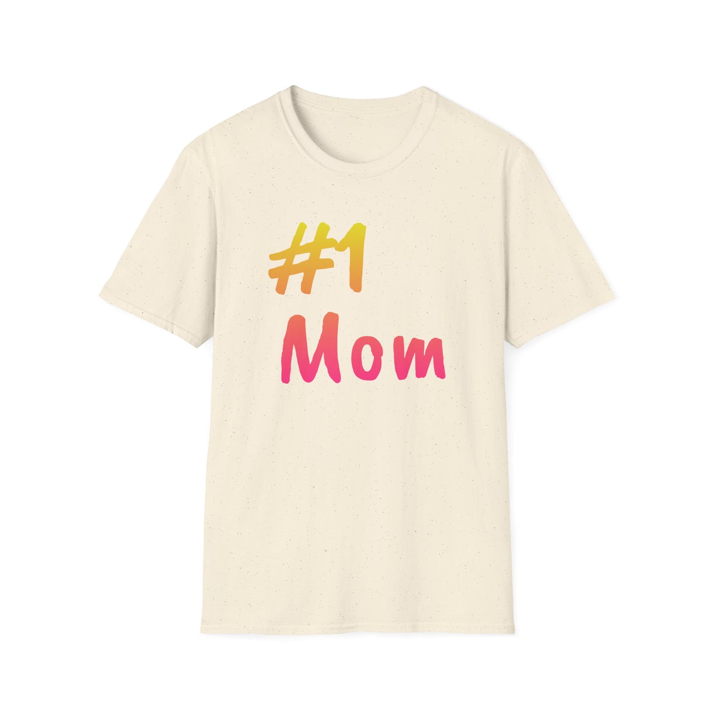 #1 Mom Unisex Softstyle T-Shirt - Perfect Gift for Mother's Day