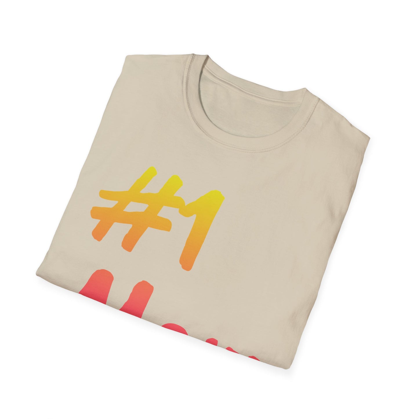 #1 Mom Unisex Softstyle T-Shirt