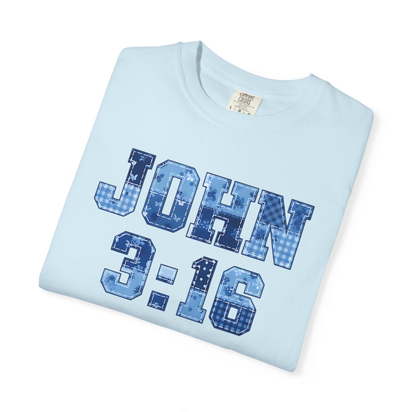 John 3:16 Christian T-Shirt — For God So Loved the World Faith Verse Graphic Tee