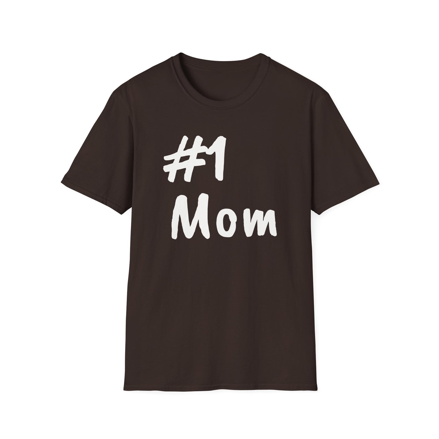 #1 Mom Unisex Softstyle 'Especially for Mom' Cozy T-shirt
