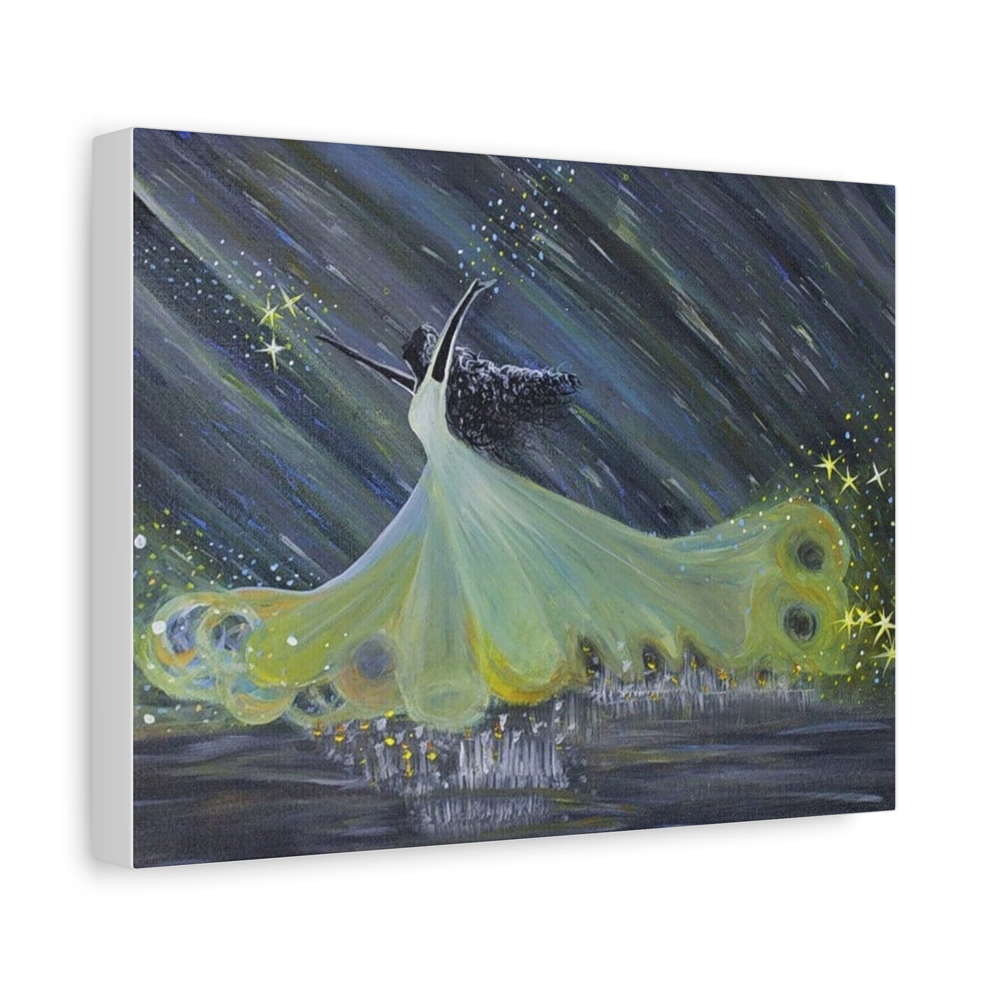 Elegant Dance Canvas Art Print - 1.25" Stretched Wall Décor