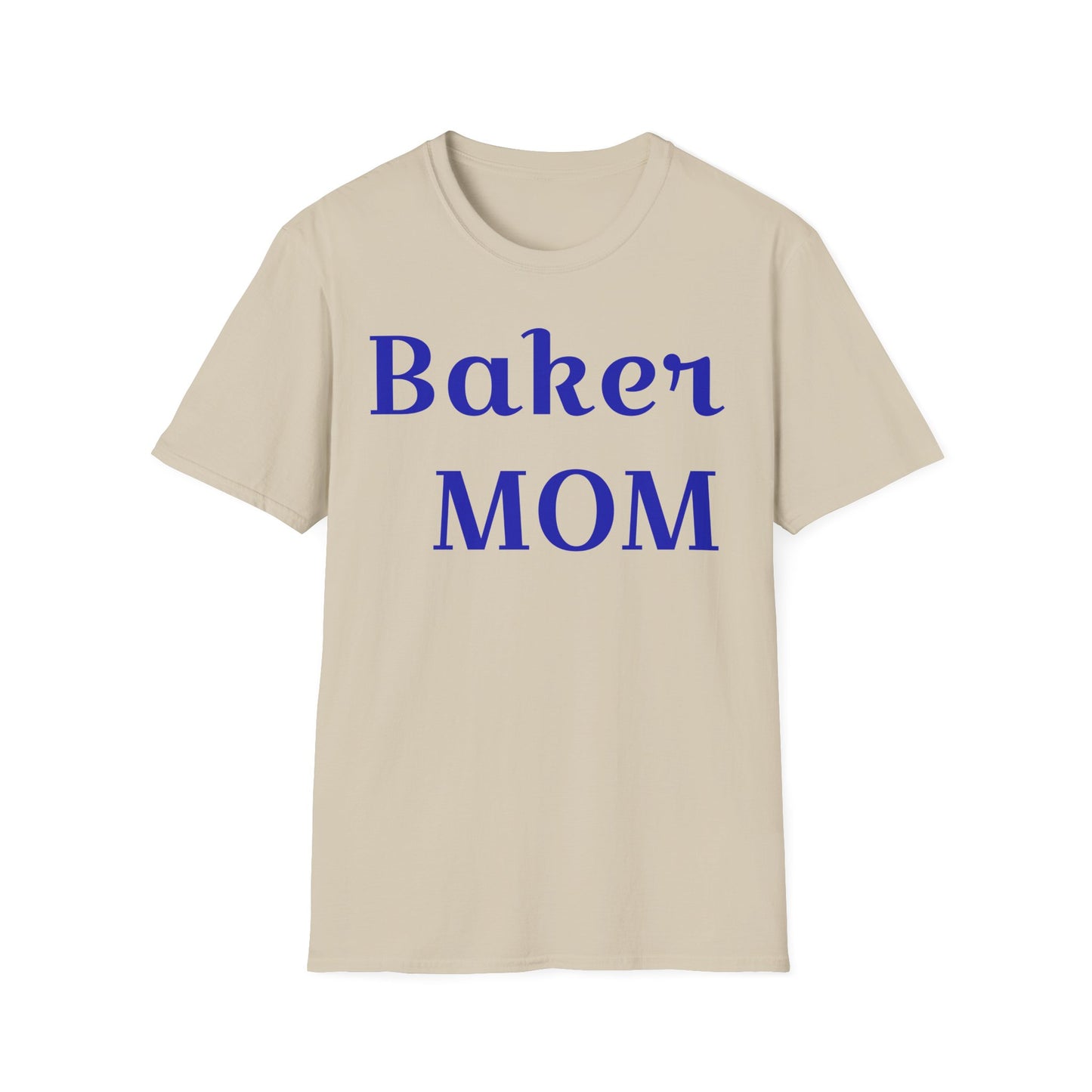 Baker Mom Unisex Softstyle T-Shirt - Perfect Gift for Baking Enthusiasts