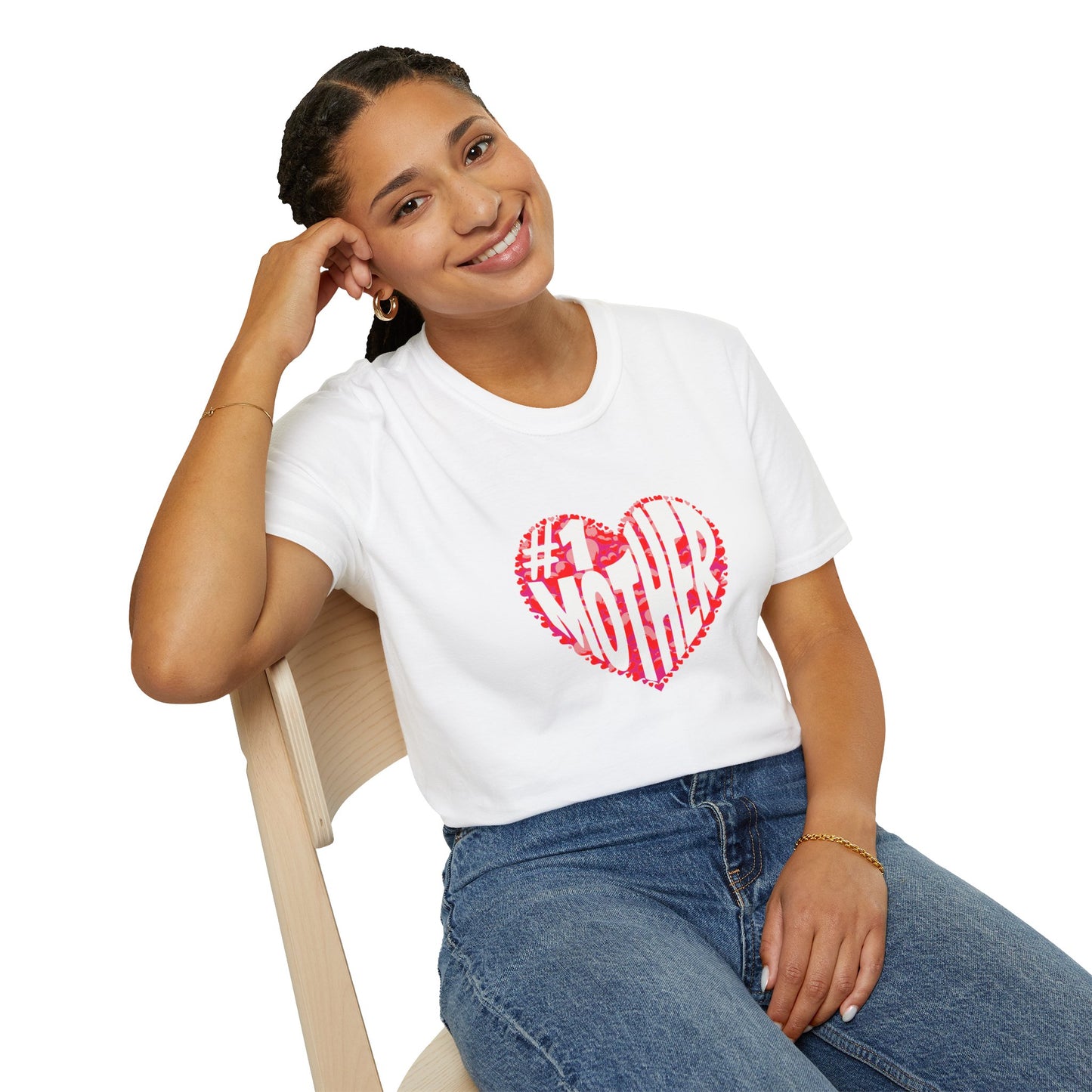 Heartfelt Mother's Day T-Shirt - Unisex Softstyle Tee for Moms