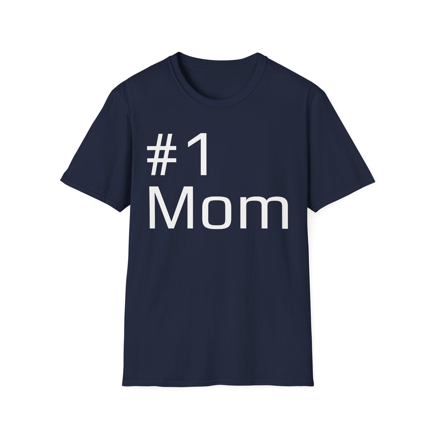 #1 Mom Unisex Softstyle T-Shirt