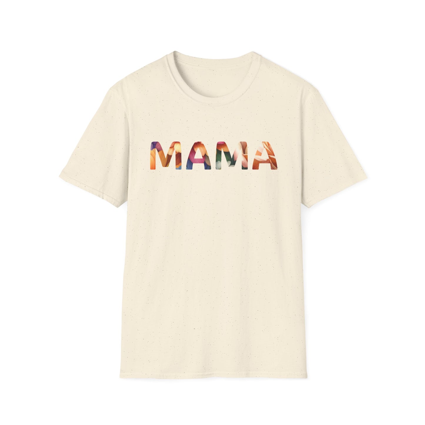 Mama Floral T-Shirt — Colorful Watercolor Mom Tee
