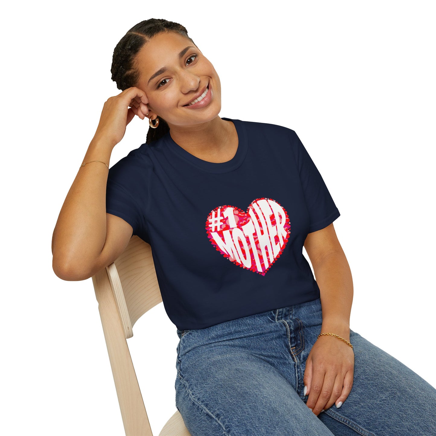 Heartfelt Mother's Day T-Shirt - Unisex Softstyle Tee for Moms