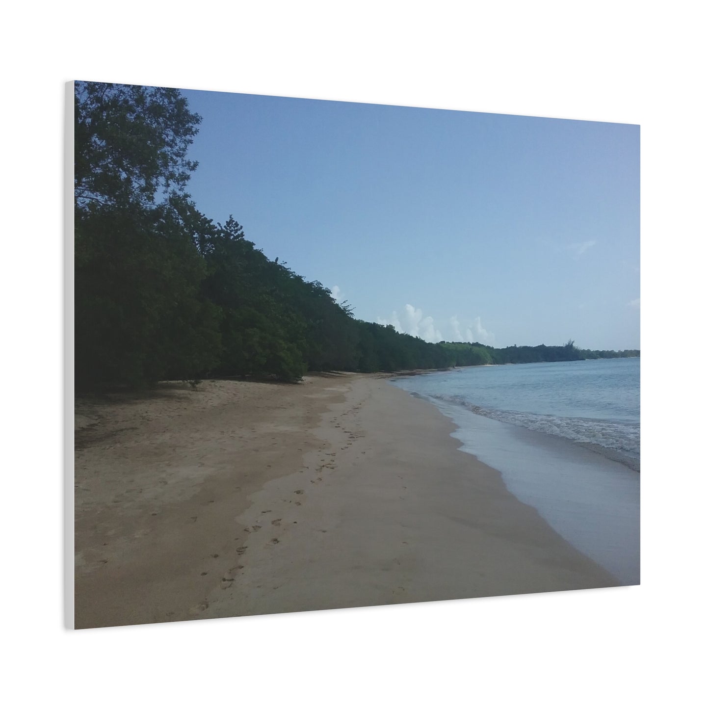 Serene Beach Canvas Print - Stretched Wall Art