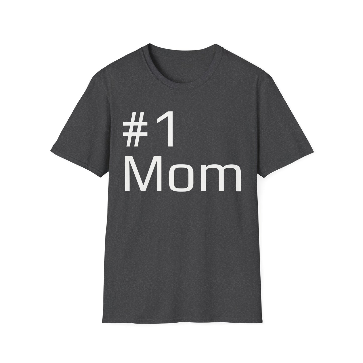#1 Mom Unisex Softstyle T-Shirt