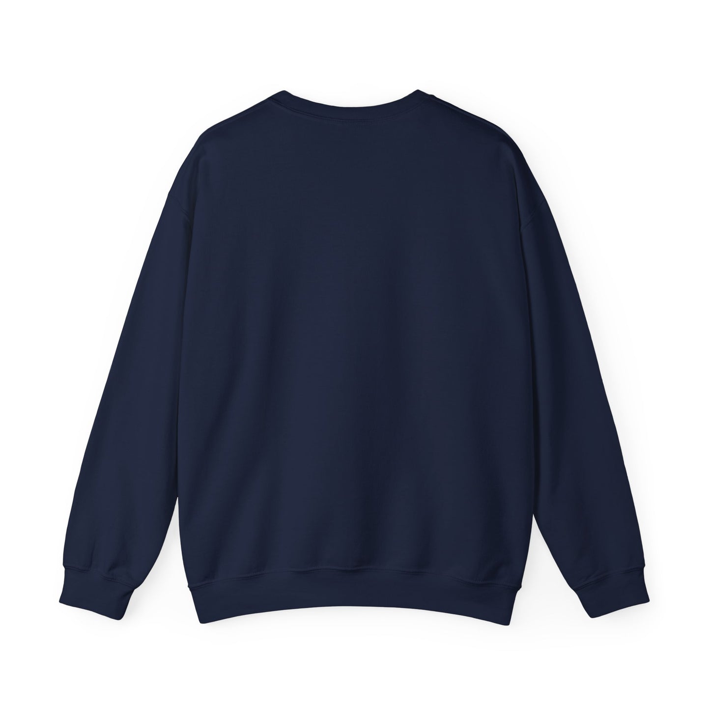 Crewneck Sweatshirt - Acrylic Pouring Paint mask for 'I Came to Praise Elohim'  Inspirational Design - Inspire par Dieu