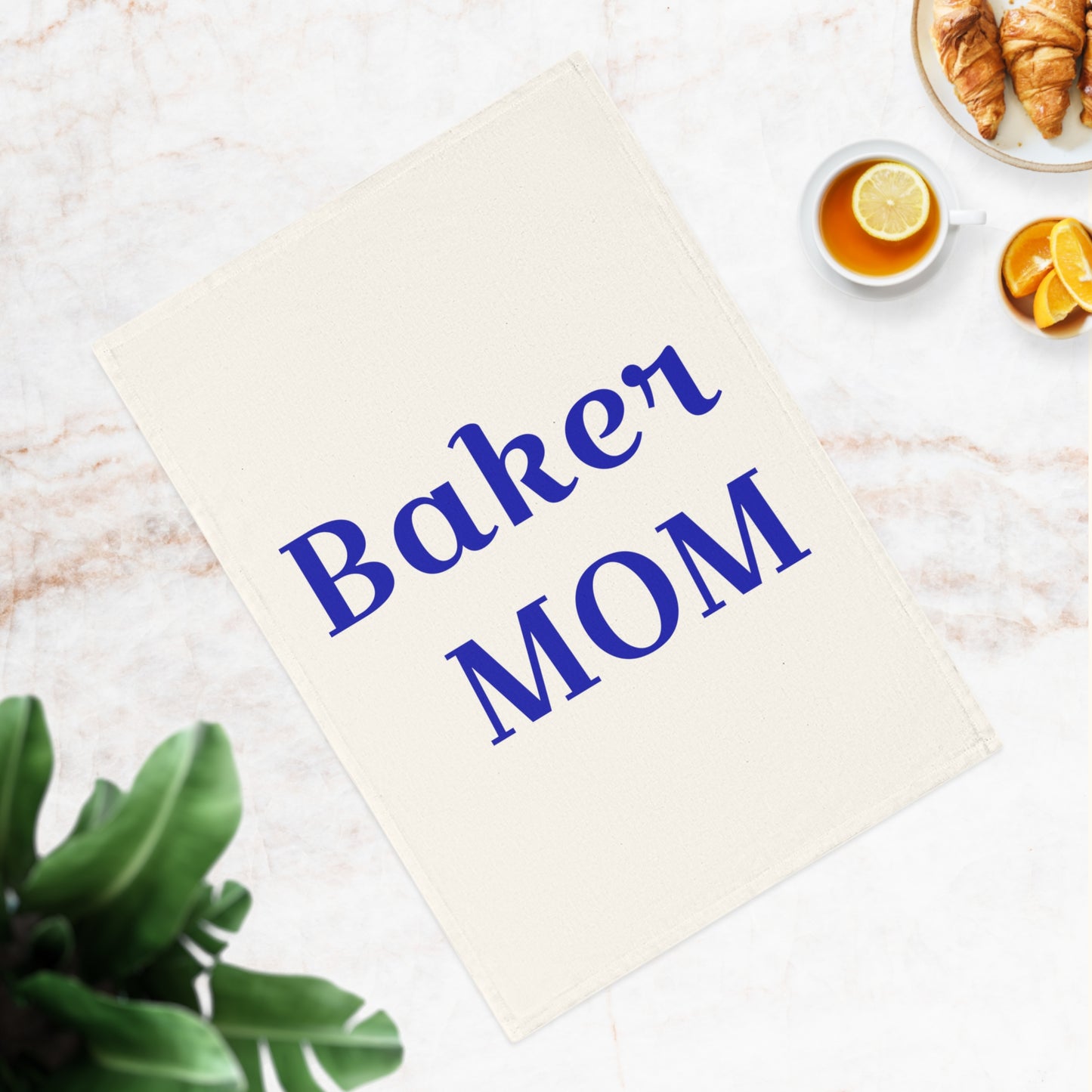 Baker Mom Cotton Tea Towel - Perfect Gift for Baking Enthusiasts