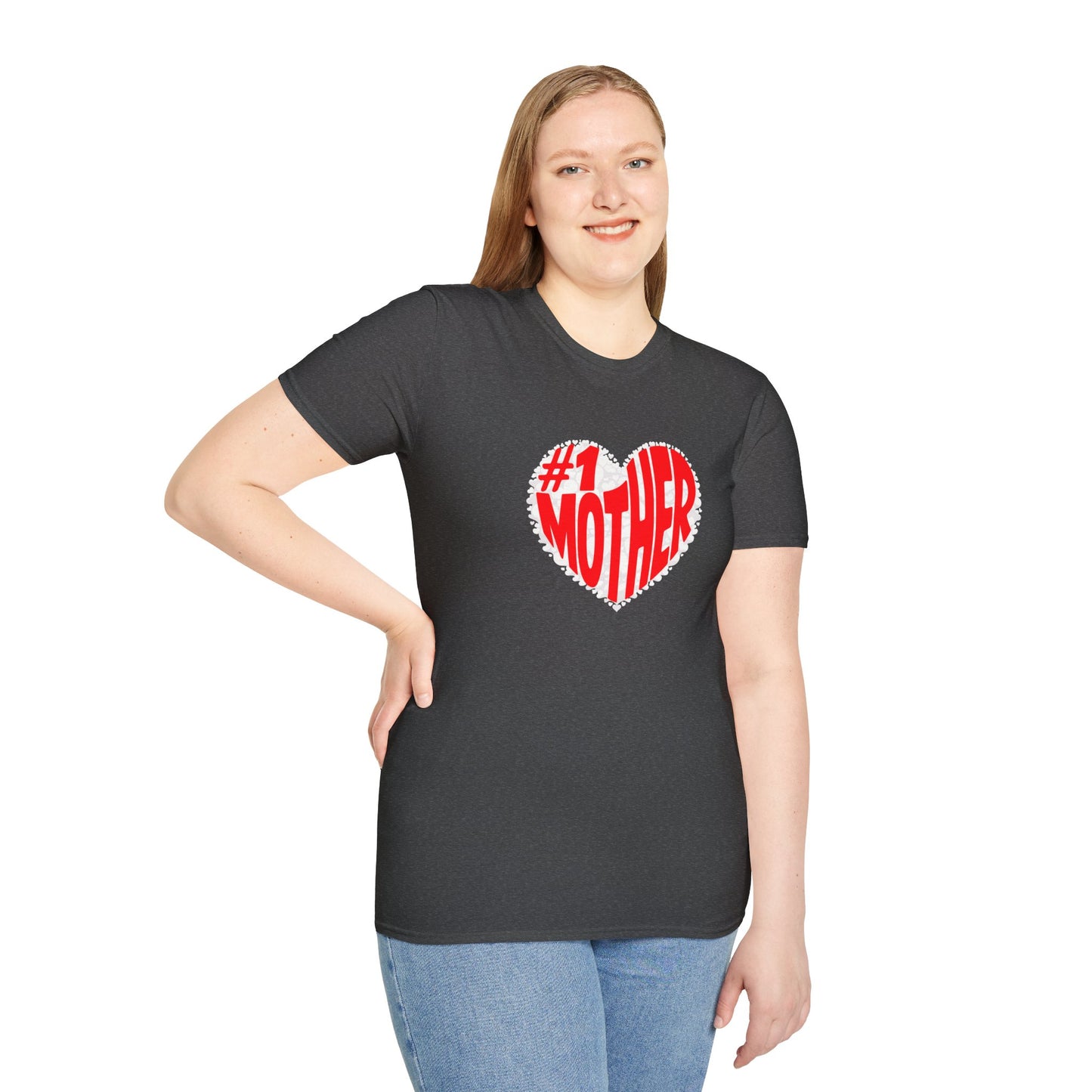 #1 Mother Unisex Softstyle T-Shirt - Perfect Gift for Moms