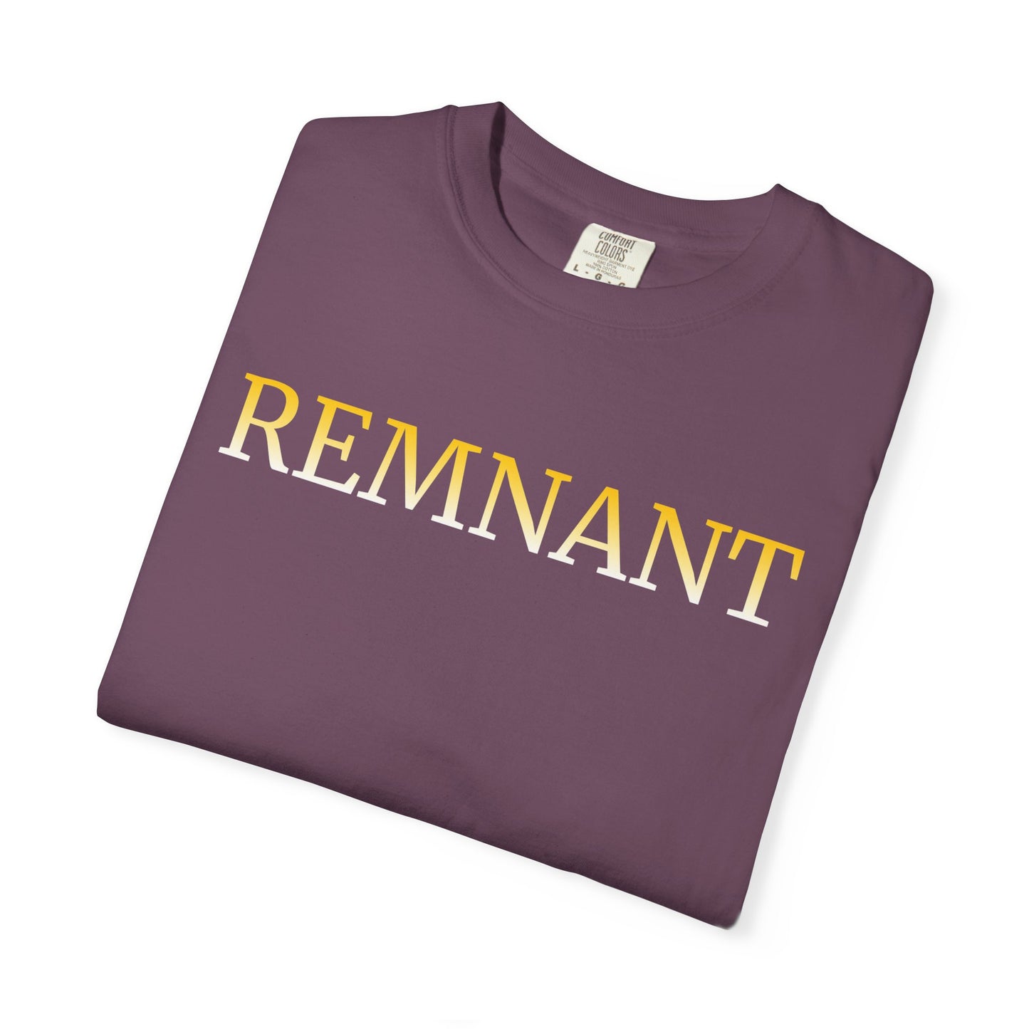 Remnant T-Shirt — Minimalist Faith Graphic Tee