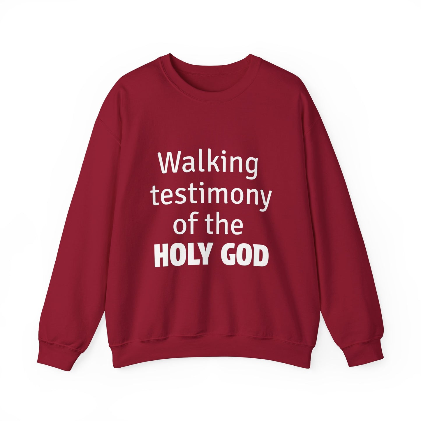 Walking Testimony of the Holy God