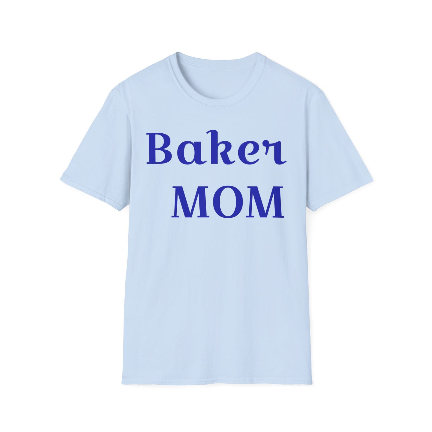 Baker Mom Unisex Softstyle T-Shirt - Perfect Gift for Baking Enthusiasts