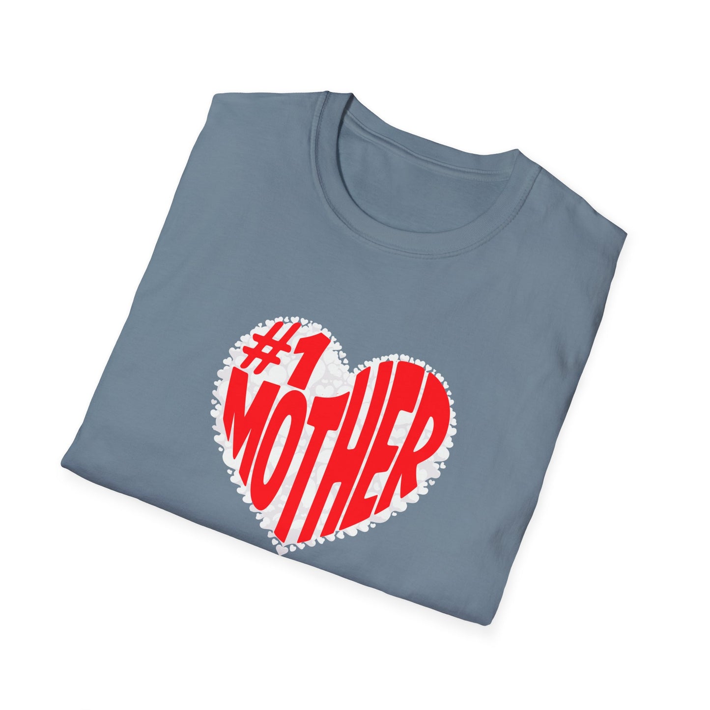 #1 Mother Unisex Softstyle T-Shirt - Perfect Gift for Moms