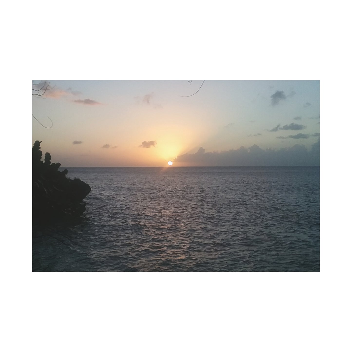 Sunset Canvas Art - 1.25" Stretched Matte Wall Decor for Home & Office