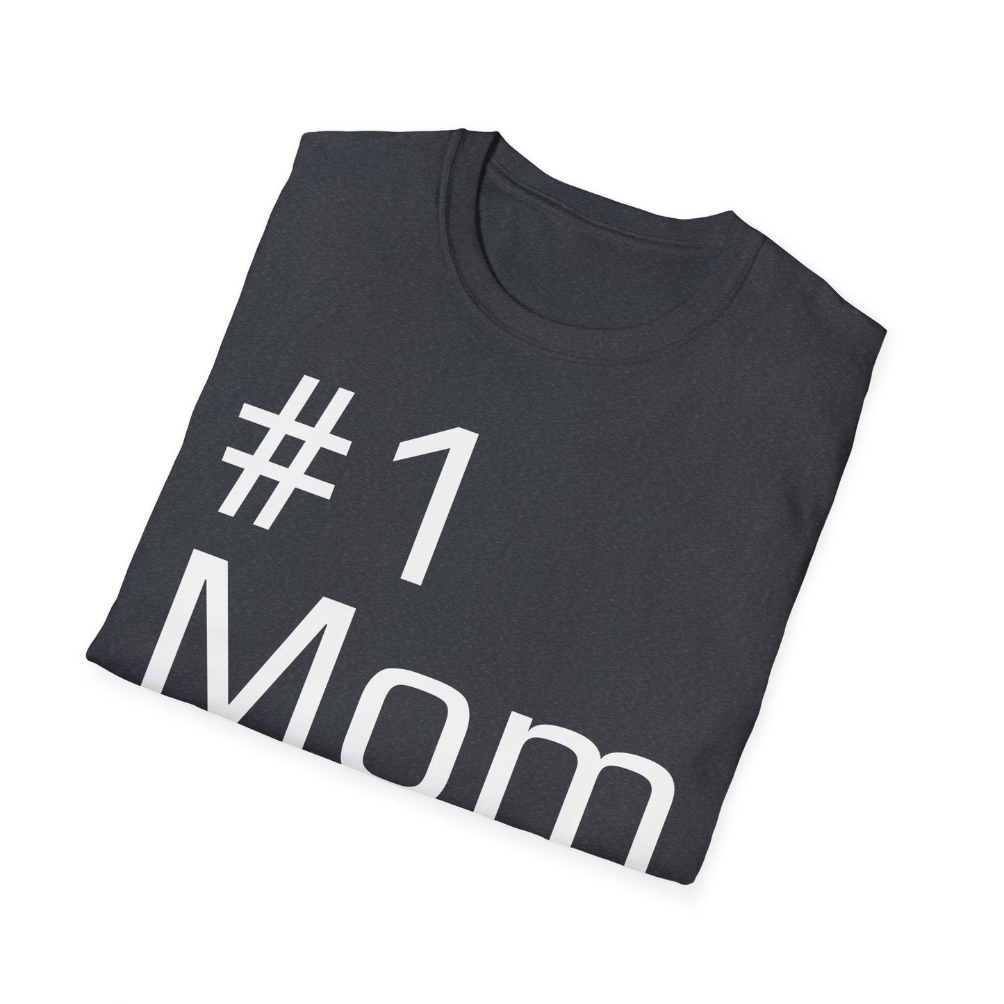 #1 Mom Unisex Softstyle T-Shirt