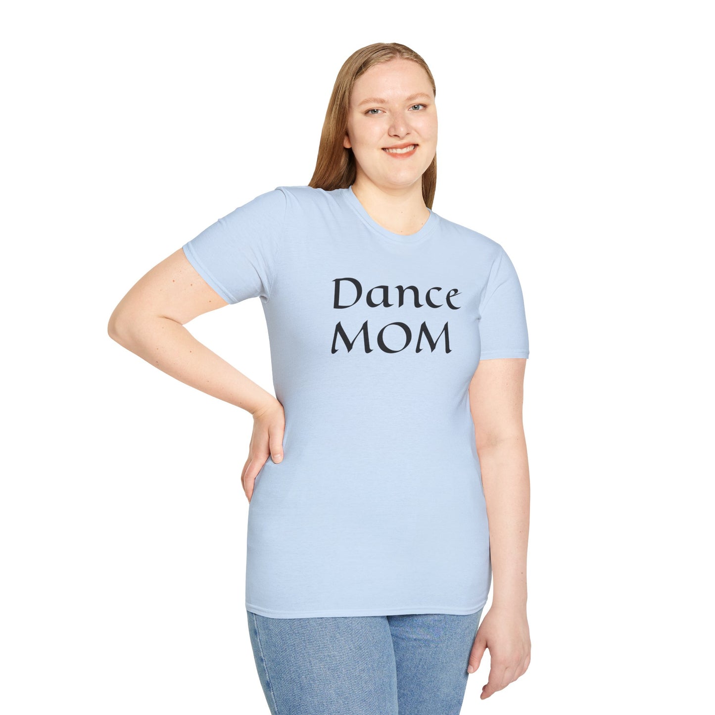Dance Mom Unisex Softstyle T-Shirt - Stylish Tee for Proud Dance Parents