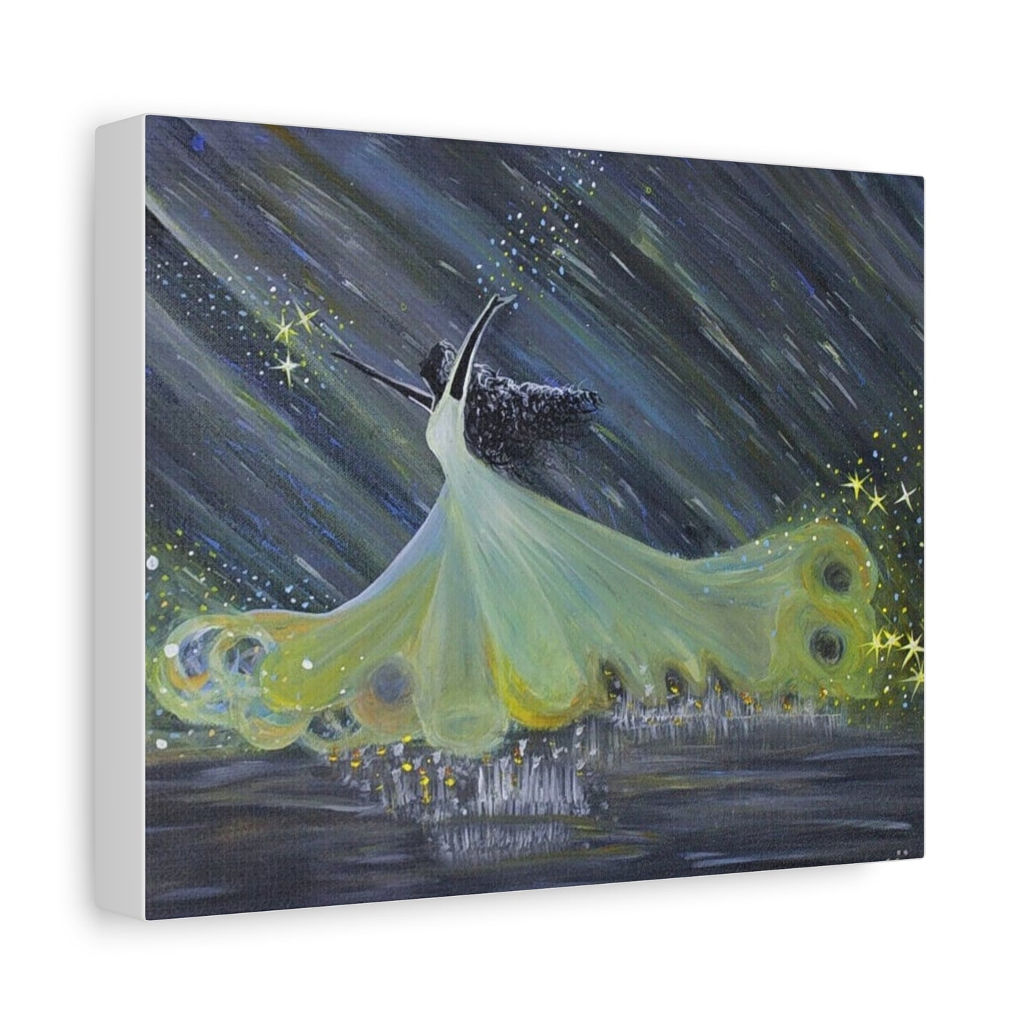 Elegant Dance Canvas Art Print - 1.25" Stretched Wall Décor