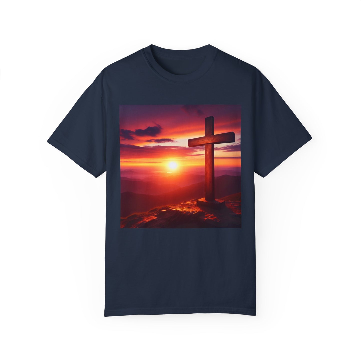 A sunset with the Saviour  Inspirational Unisex T-Shirt