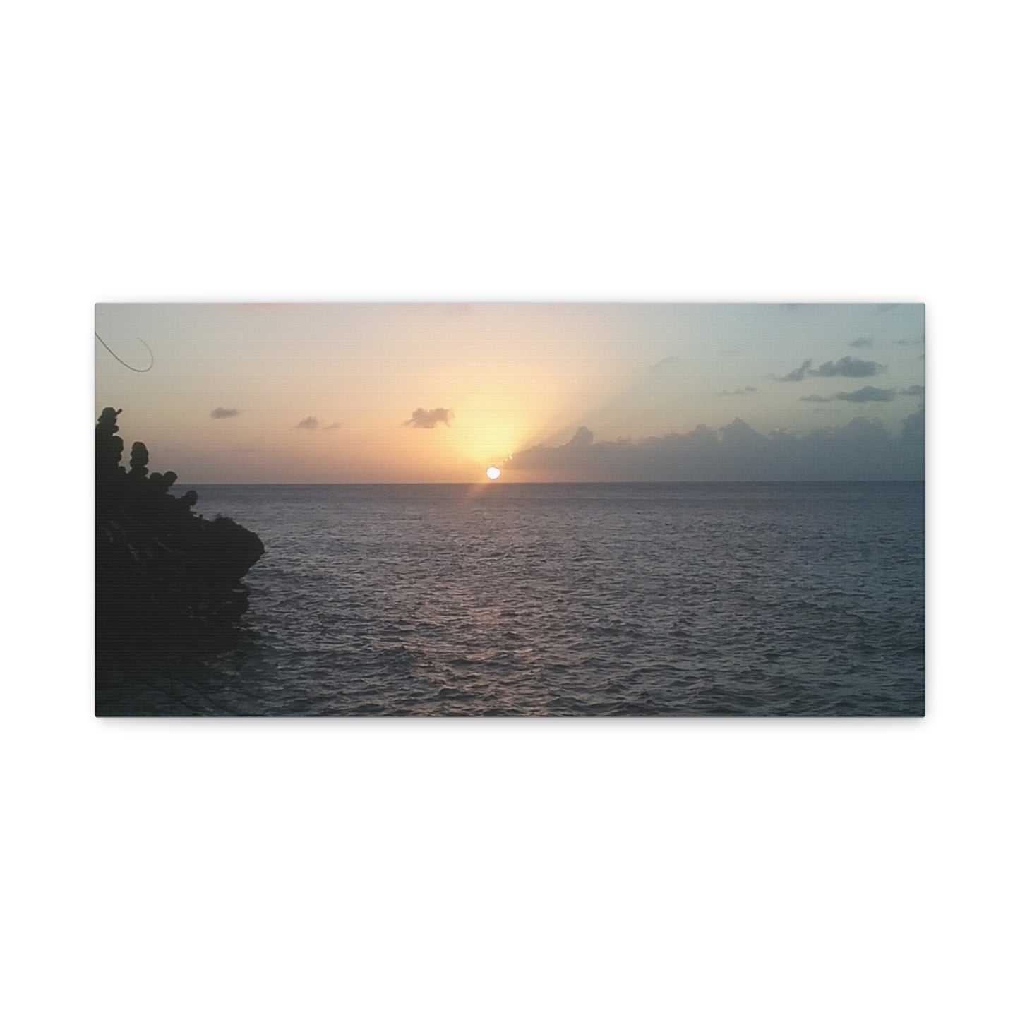 Sunset Canvas Art - 1.25" Stretched Matte Wall Decor for Home & Office