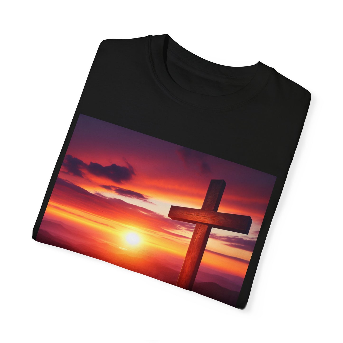 A sunset with the Saviour  Inspirational Unisex T-Shirt