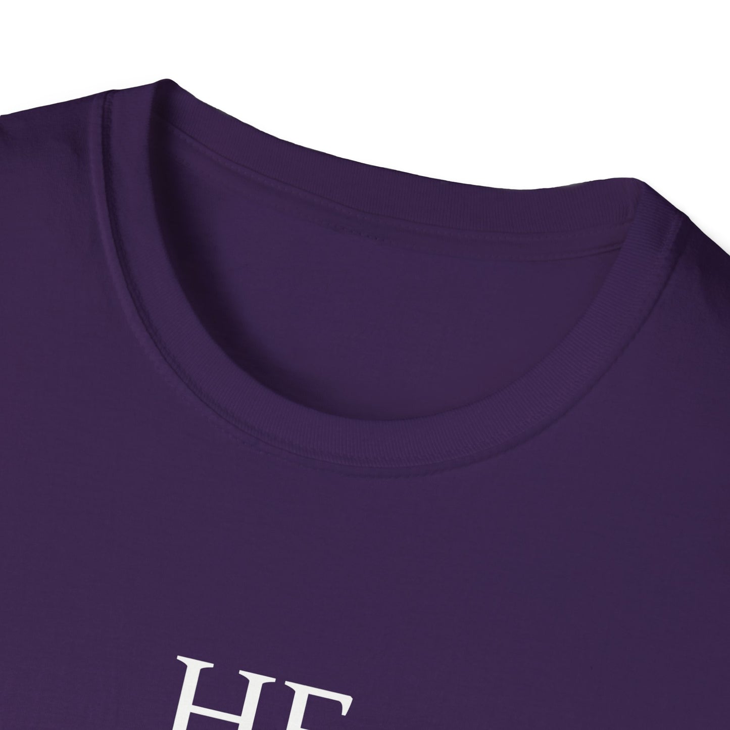 Unisex Softstyle T-Shirt - 'He Answers by Fire' Inspirational Tee can be a gift for self or someone special.