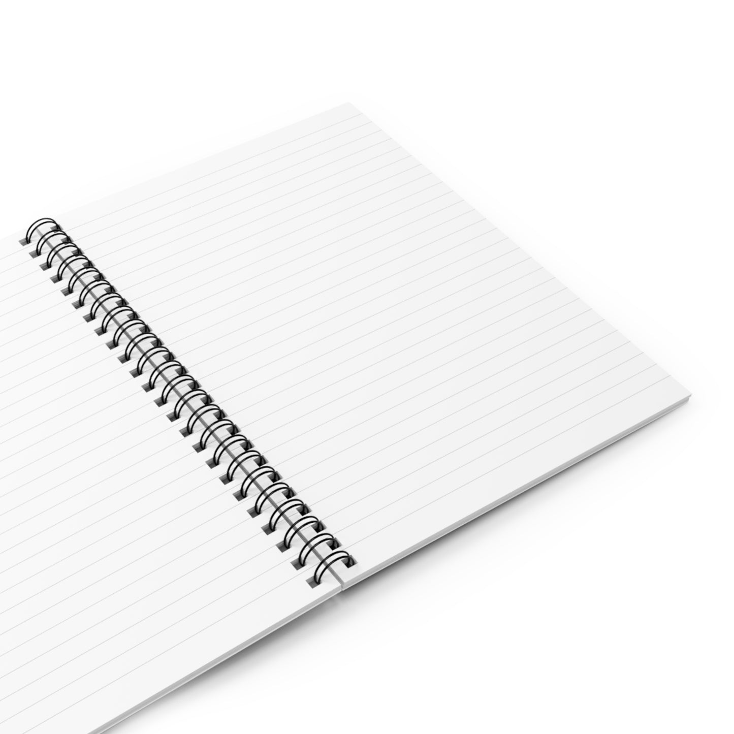 "I Will Bless the Lord" Christian Spiral Notebook — White Daisies on Red, Faith Journal & Bible Study Gift