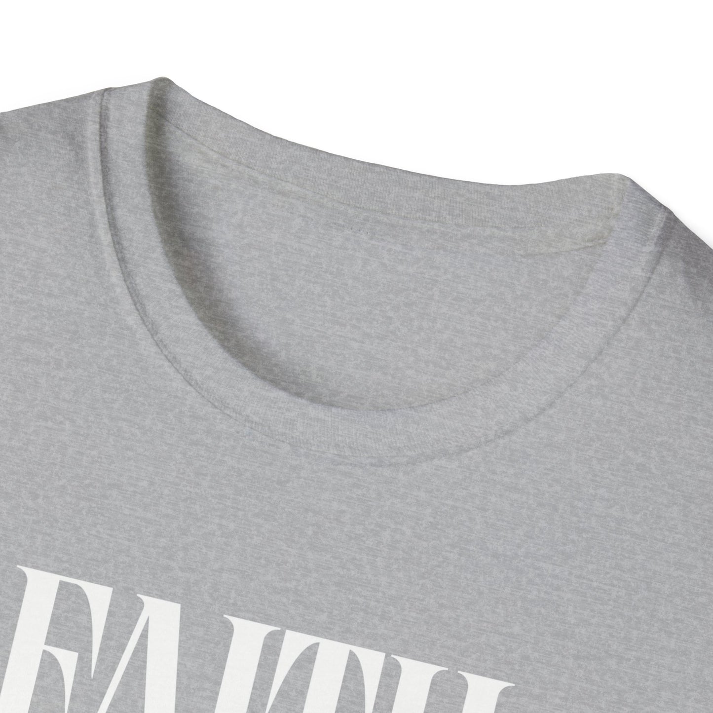 Faith Hope Love Unisex Softstyle T-Shirt | Inspirational Graphic Tee