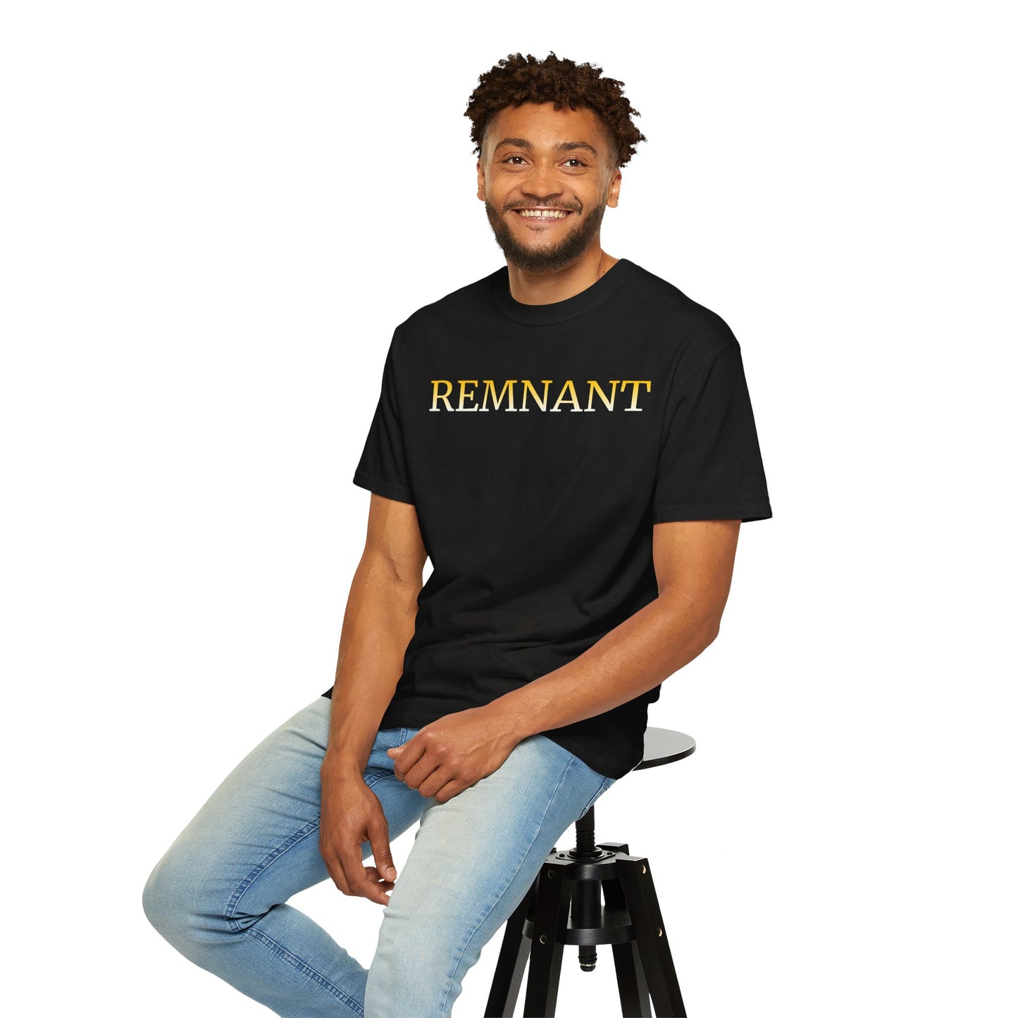 Remnant T-Shirt — Minimalist Faith Graphic Tee