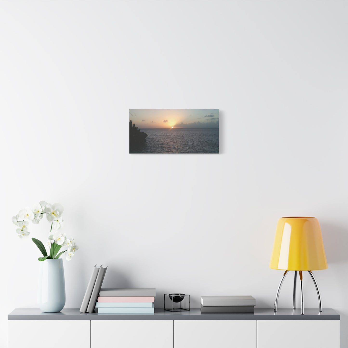 Sunset Canvas Art - 1.25" Stretched Matte Wall Decor for Home & Office