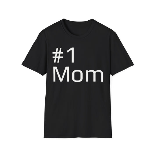 #1 Mom Unisex Softstyle T-Shirt